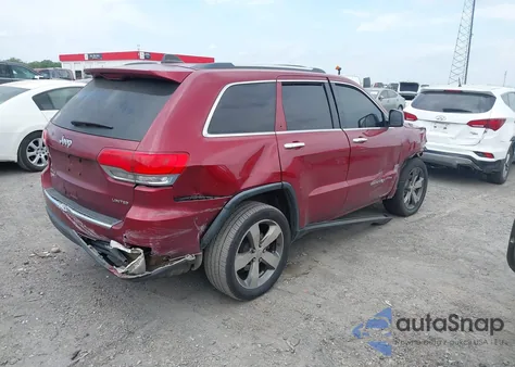 2015 Jeep Grand Cherokee Limited z USA, uszkodzony, nr VIN 1C4RJFBG5FC625860